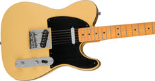 Load image into Gallery viewer, Squier 40th Anniversary Telecaster, Vintage Edition, Maple Fingerboard, Black Anodized Pickguard - Satin Vintage Blonde
