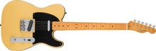 Load image into Gallery viewer, Squier 40th Anniversary Telecaster, Vintage Edition, Maple Fingerboard, Black Anodized Pickguard - Satin Vintage Blonde
