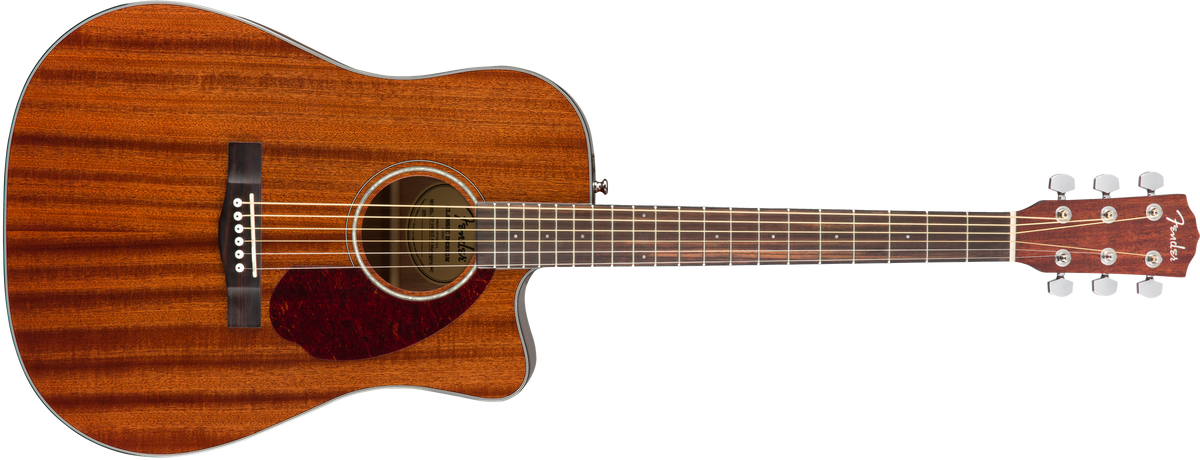 Fender CD-140SCE All Mahogany (w/ Walnut Fingerboard, and hardshell CASE)