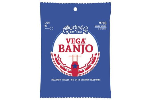 Martin Vega V700 5 string Banjo Strings