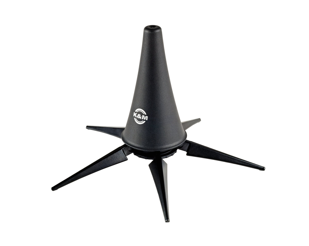 Clarinet Stand: base fits in stand and stand fits in instrument bell