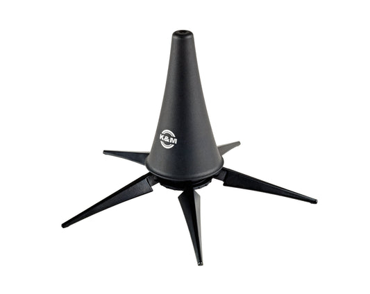 Clarinet Stand: base fits in stand and stand fits in instrument bell