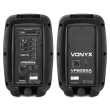 Load image into Gallery viewer, Vonyx VPS082A Active Speaker Set 8 Inch LED MP3 BT
