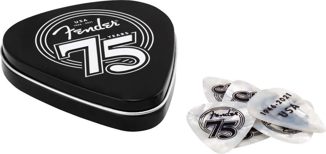 Fender 75TH ANNIVERSARY PICK TIN