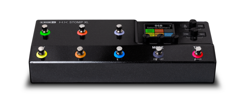 LINE 6 HX STOMP XL - COMPACT GUITAR AMP & EFFECTS PROCESSOR