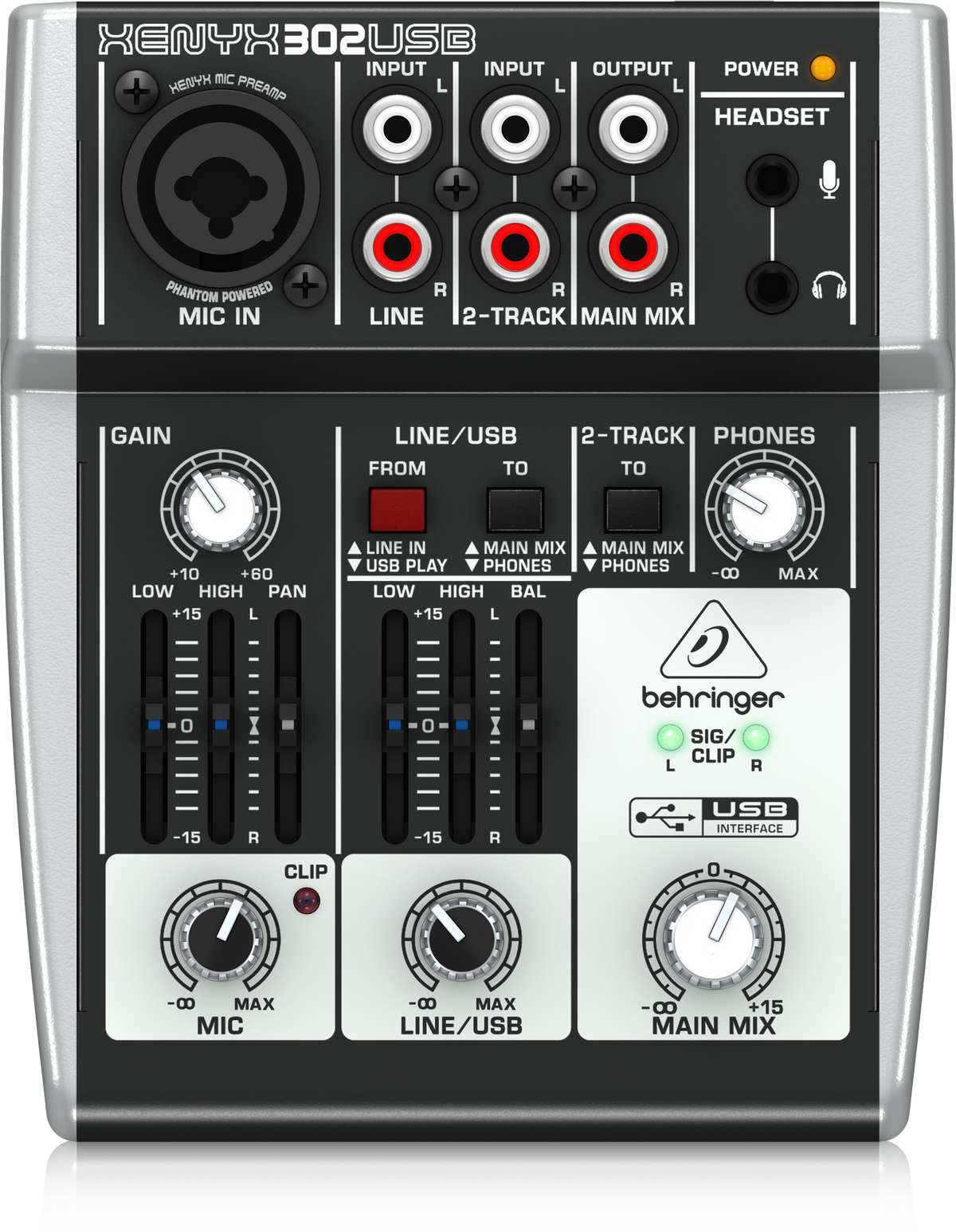 Behringer XENYX 30202USB Mixing Console