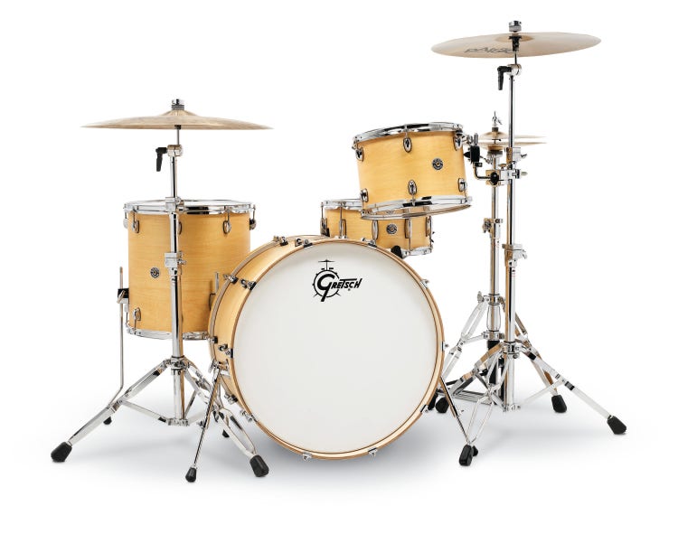 Gretsch Club Rock 4PC Satin Natural Shell Pack