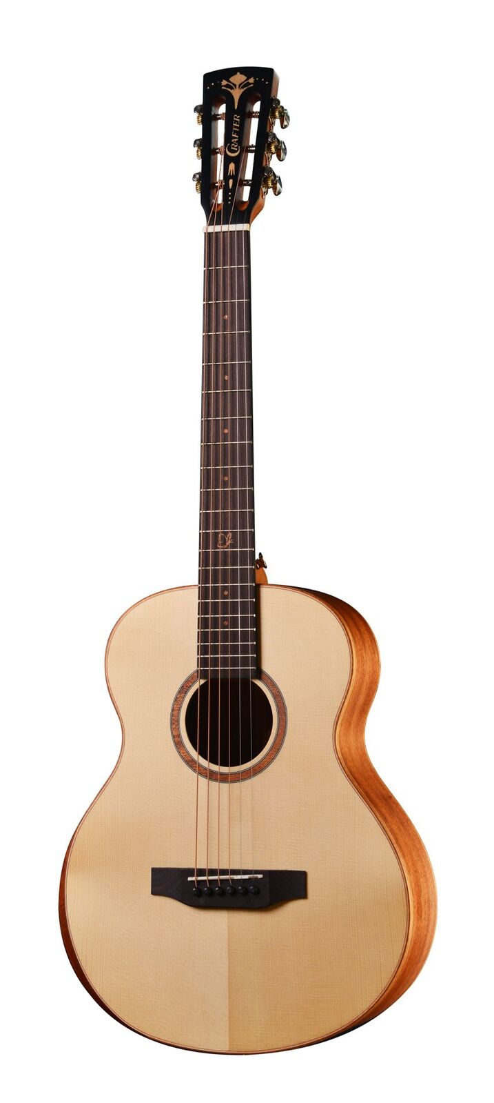 CRAFTER MINO/MAHOGANY SMALL BODY ACOUSTIC, EQ