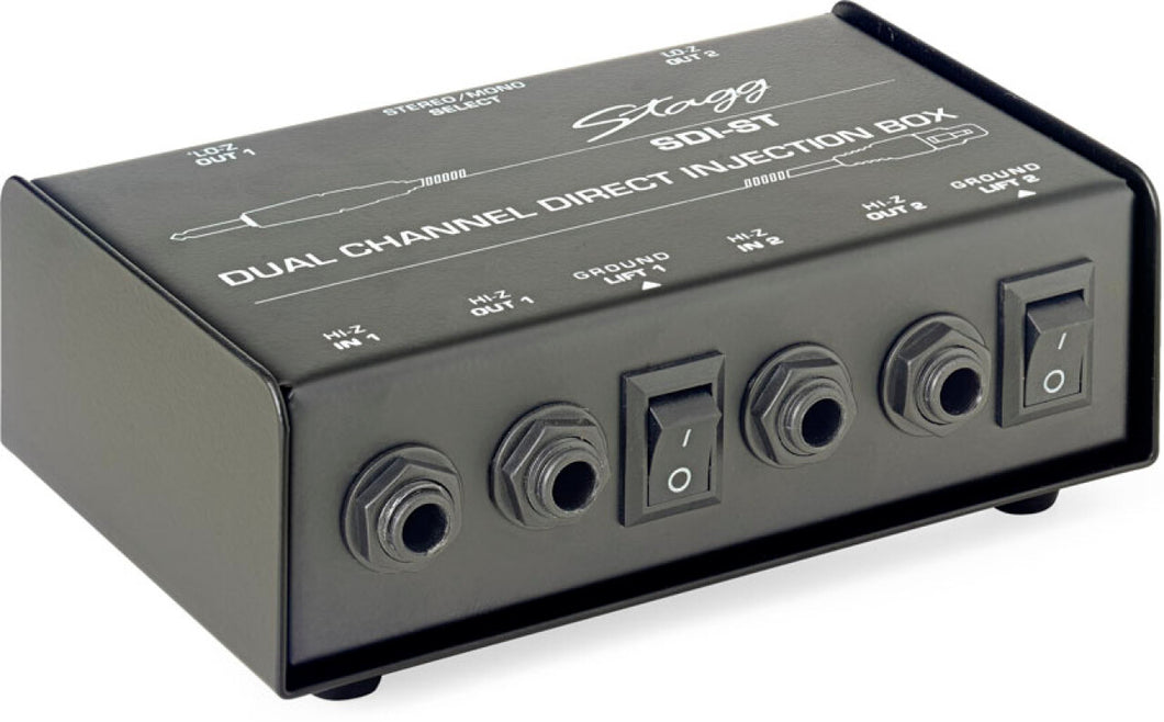Stagg 2-Channel D.I Box