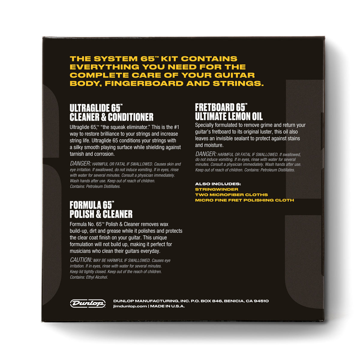 Dunlop 65 Cleaning Kit