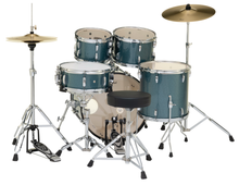 Load image into Gallery viewer, Pearl Roadshow standard 20" 5-Pcs Fusion Drum Kit Aq Blue
