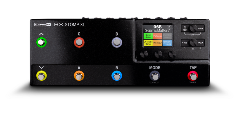 LINE 6 HX STOMP XL - COMPACT GUITAR AMP & EFFECTS PROCESSOR