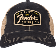 Load image into Gallery viewer, Fender Transition Logo Patch Hat
