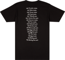 Load image into Gallery viewer, Fender Logo Date Back Tee Medium
