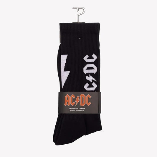 Perris AC/DC Socks BLK Lightning - LRG