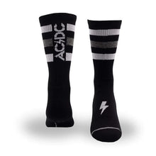 Load image into Gallery viewer, Perris AC/DC Socks BLK High Voltage - LRG
