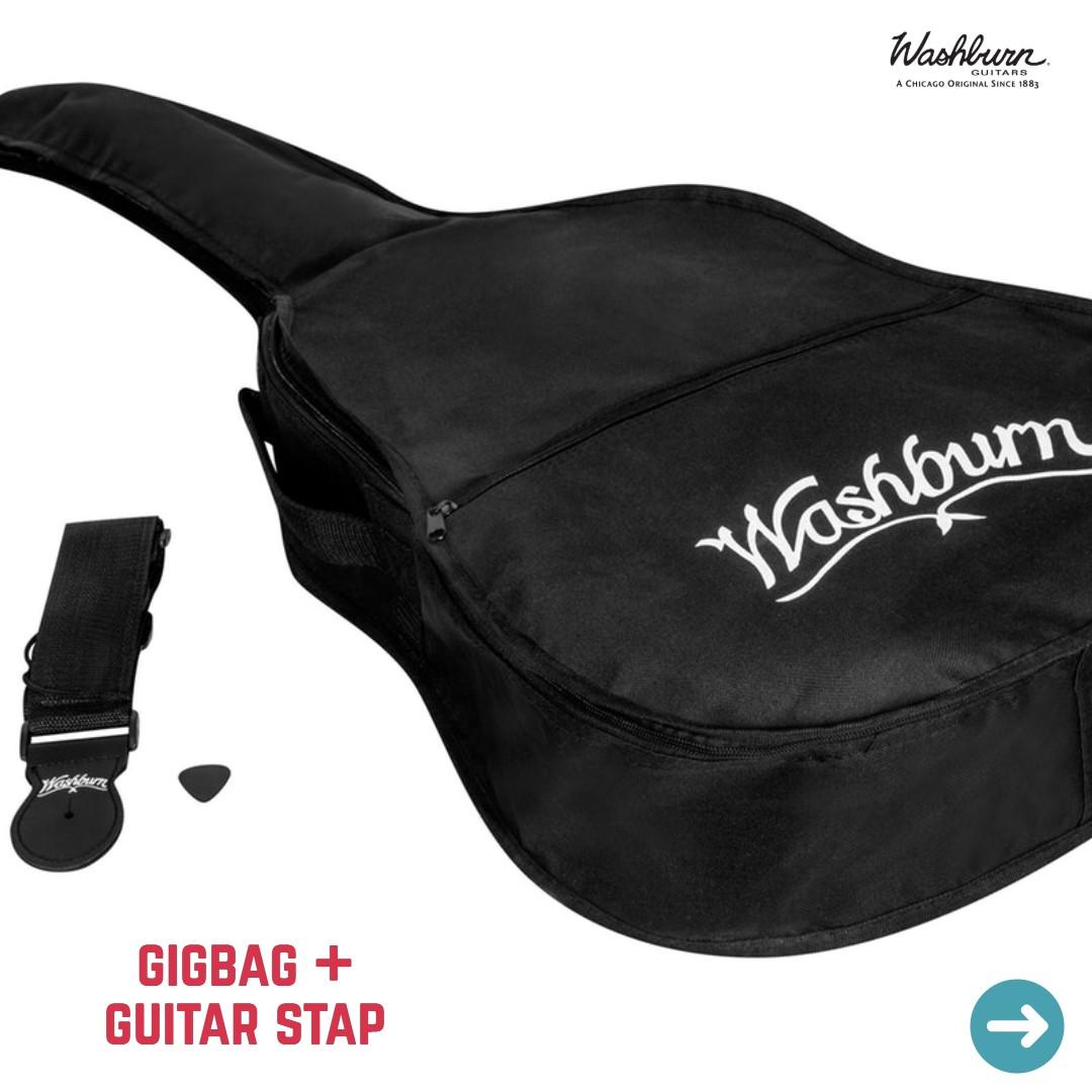 Washburn AD5CETSBPACK Acoustic Pack