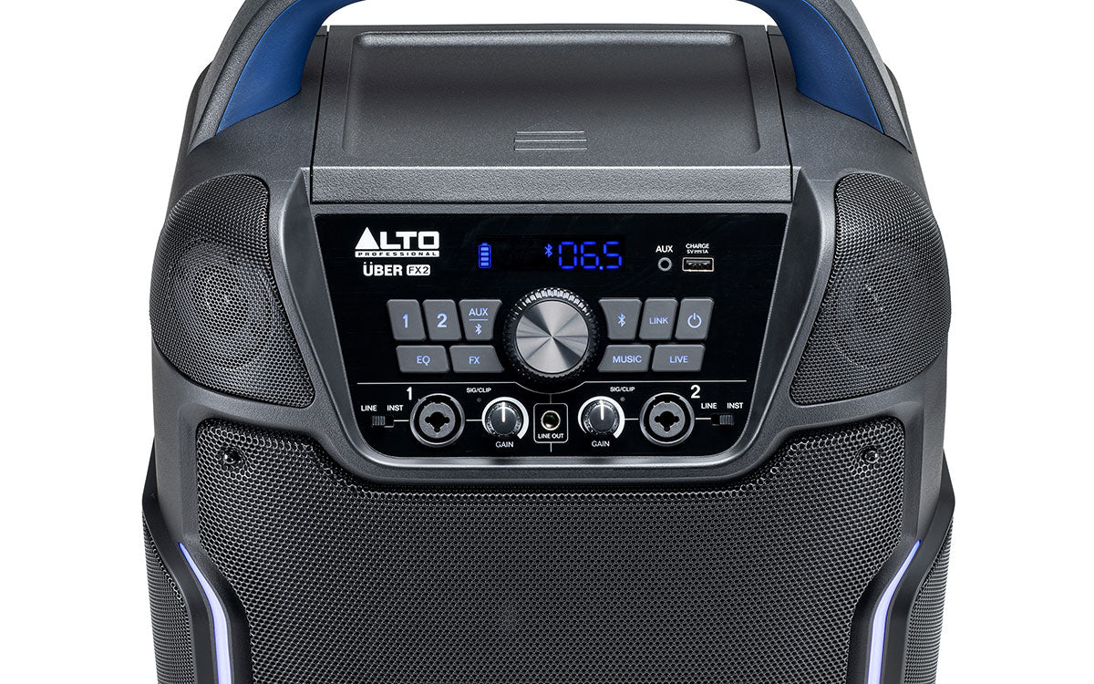 Alto Uber FX 2 battery powered, 200W portable PAsystem