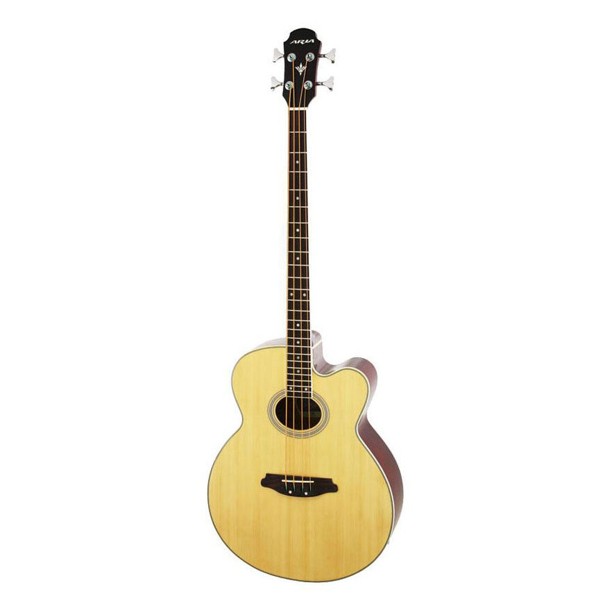 ARIA FEB30M AC / EL BASS GTR (with bag)