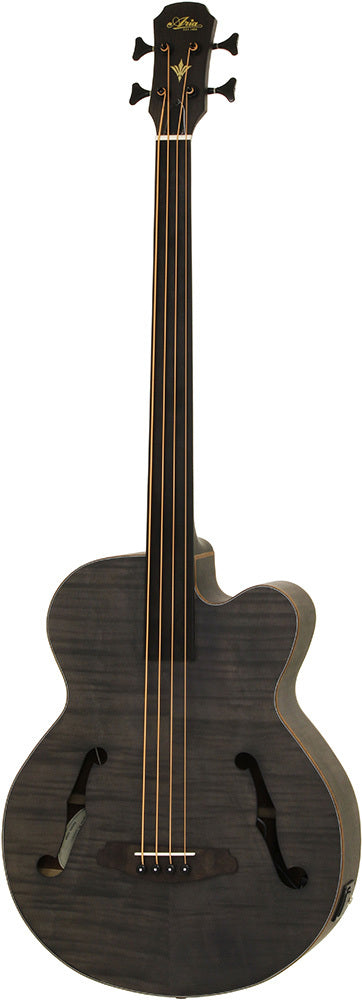 Aria Fretless Acous. Bass BK