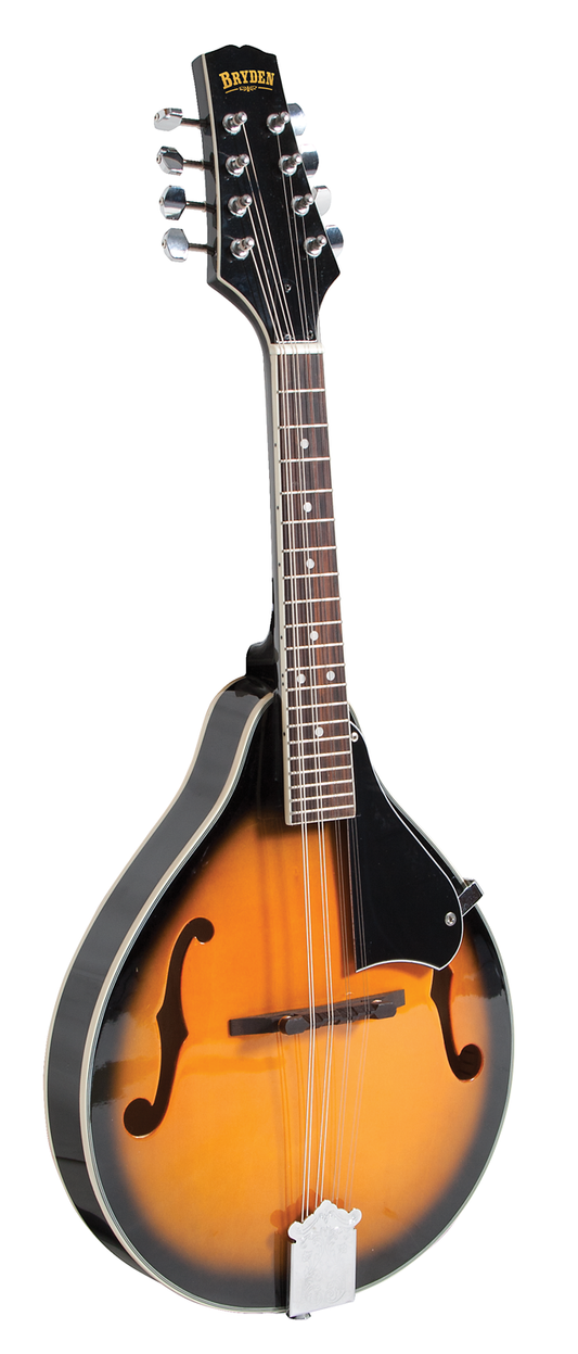 BRYDEN - Arch top mandolin. Teardrop ‘A’ style. Tobacco sunburst