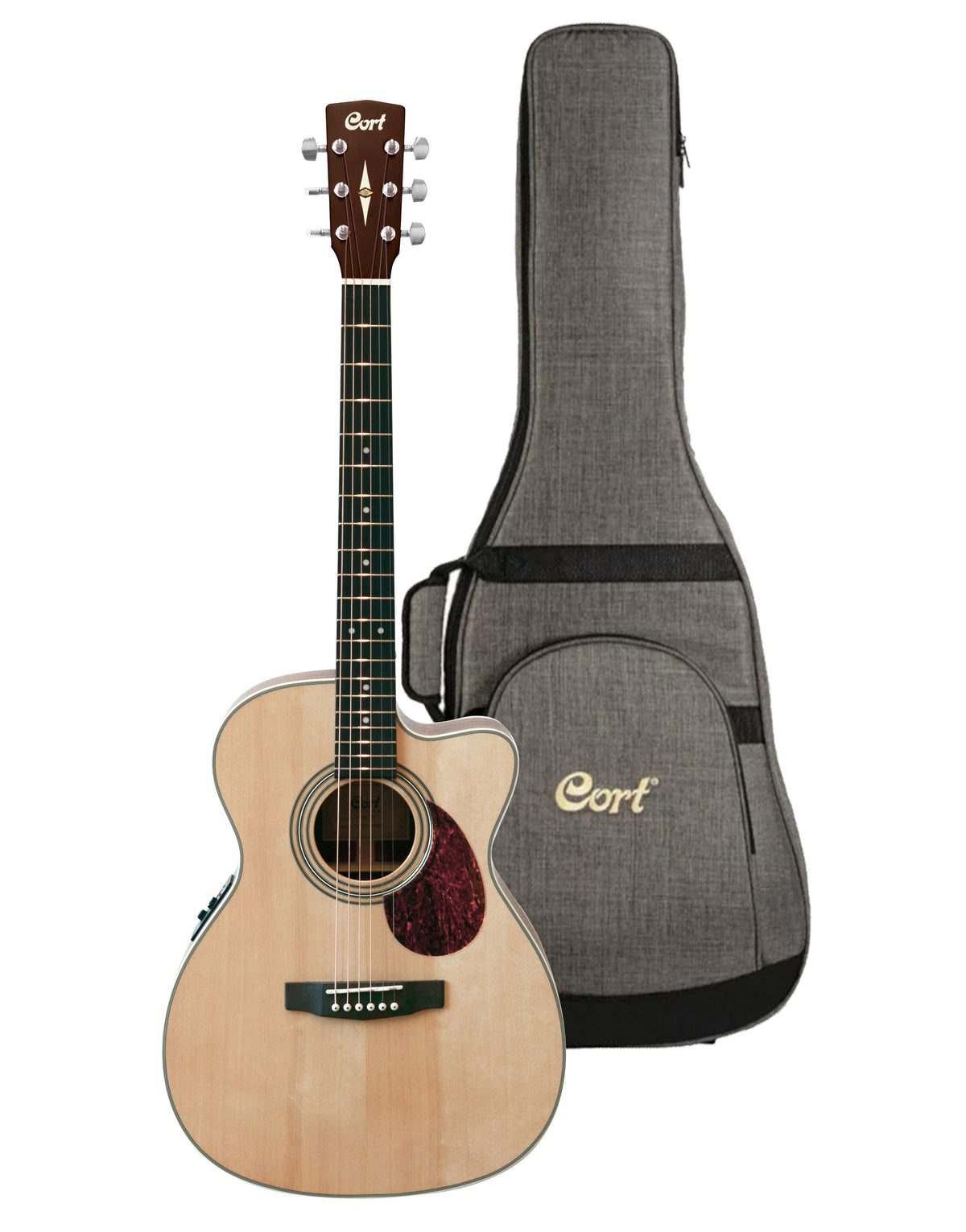 CORT L500E OP OM / CUTAWAY. PICK UP. DELUXE BAG