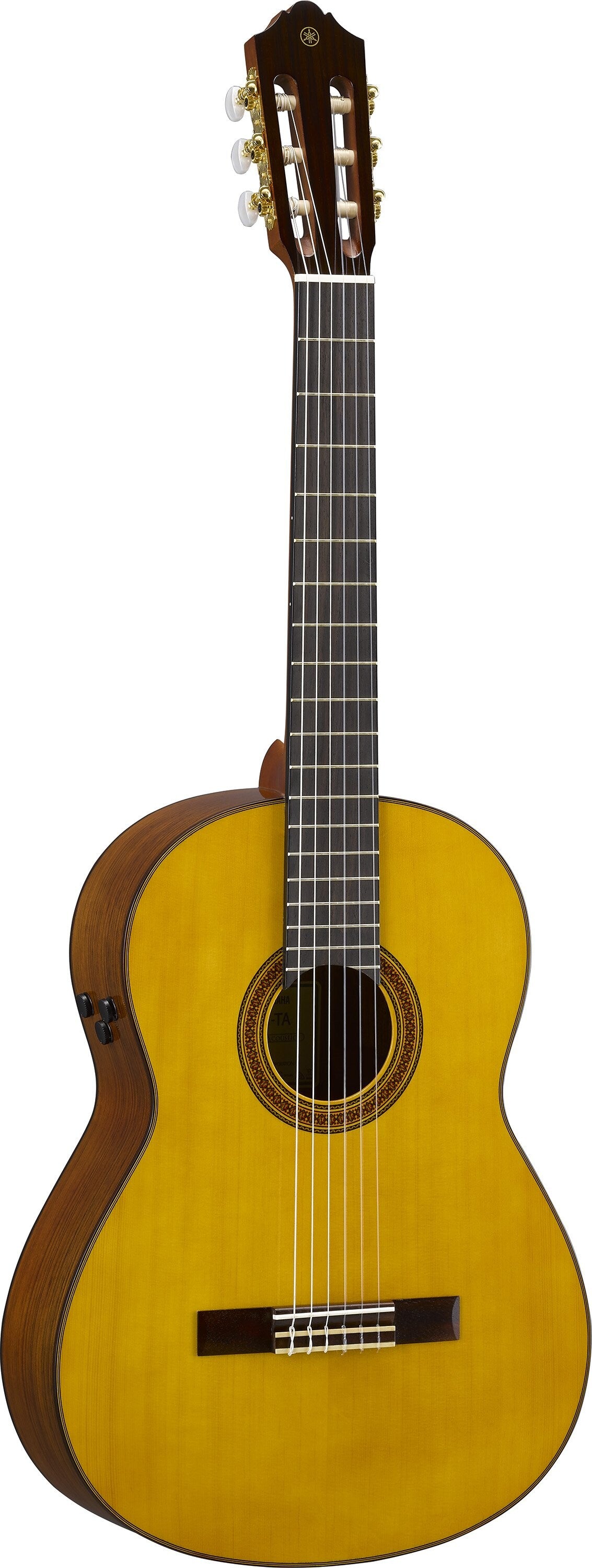 Yamaha CSF-TA-VN parlor guitar. Vintage Natural finish.