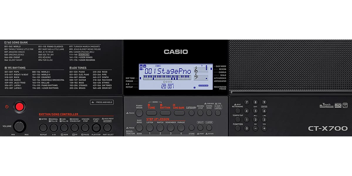 CASIO CTX7000 Keyboard