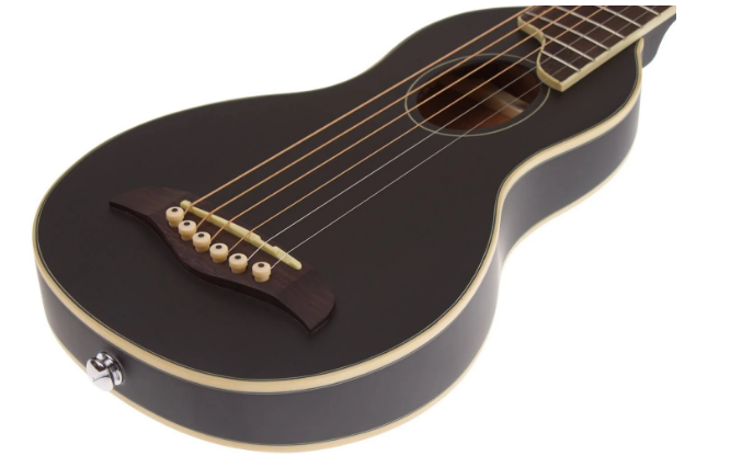 Washburn RO10SBK-A-U Travel Guitar