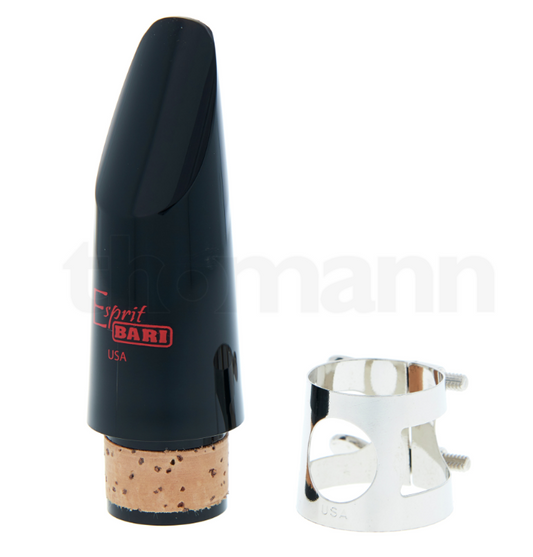 Bb CLARINET--BARI ESPRIT Plastic Mpce with Cap & Lig