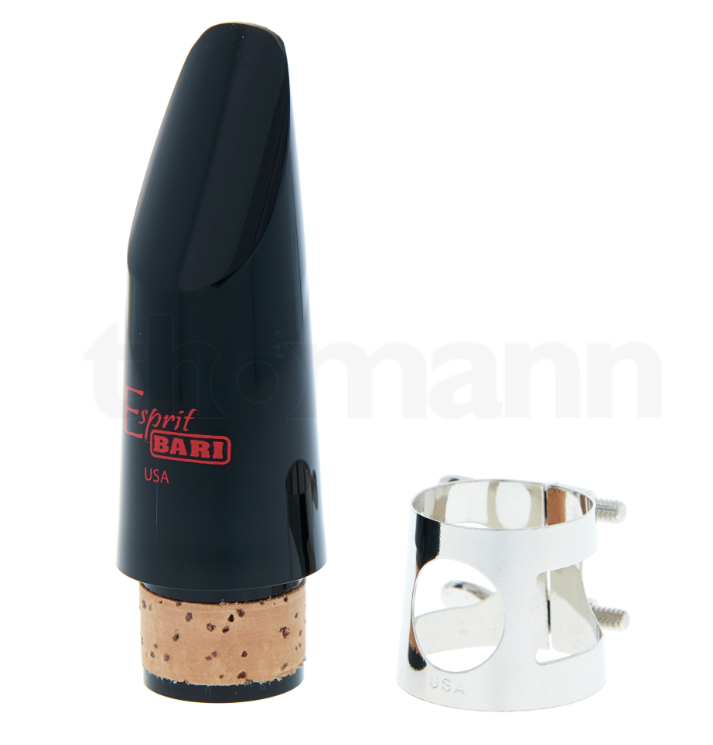 Bb CLARINET--BARI ESPRIT Plastic Mpce with Cap & Lig