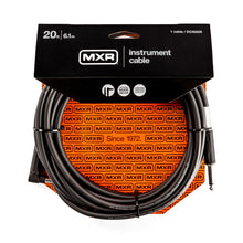 Load image into Gallery viewer, MXR 20&#39; GUITAR CABLE STRAIGHT TO RIGHT ANGLE
