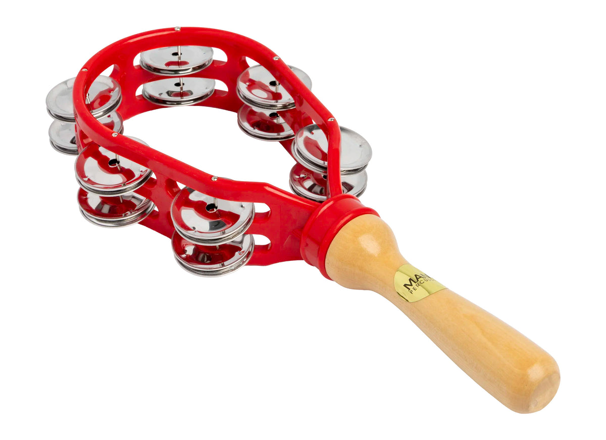 MP Oval Tambourine with handle