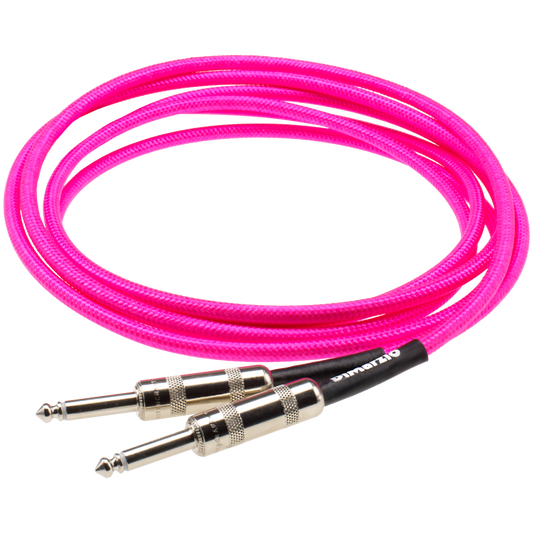 DiMarzio EP1710NP 10ft Instrument Cable - Neon Pink