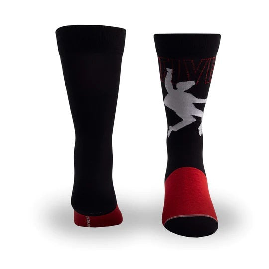 Perris Elvis Socks BLK 68 Comeback - LRG