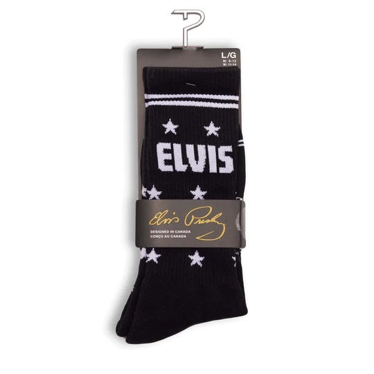 Perris Elvis Socks BLK The King - LRG