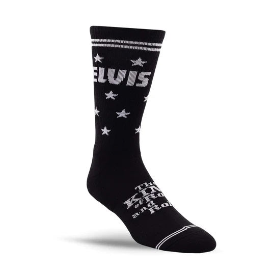 Perris Elvis Socks BLK The King - LRG