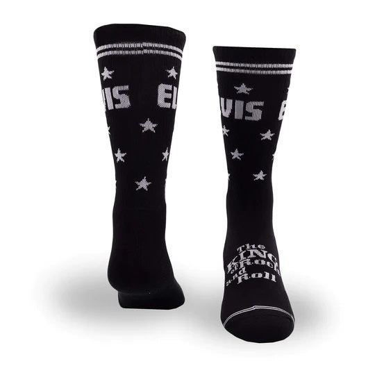 Perris Elvis Socks BLK The King - LRG