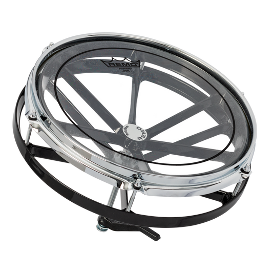 REMO 12" Single Rototom. Black
