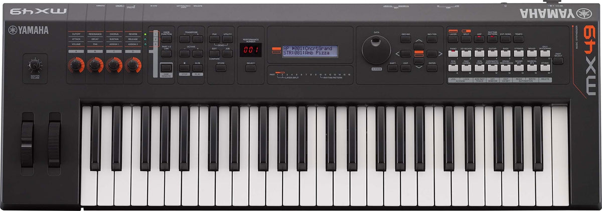 Yamaha MX49BK MUSIC SYNTHESIZER