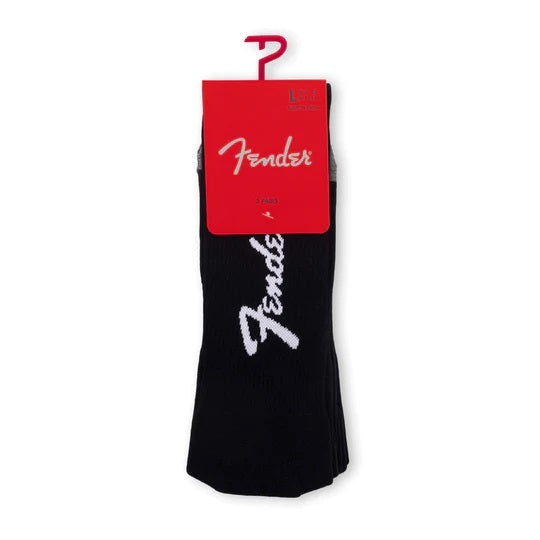Fender Socks Black Expolded 3 Pack - LRG