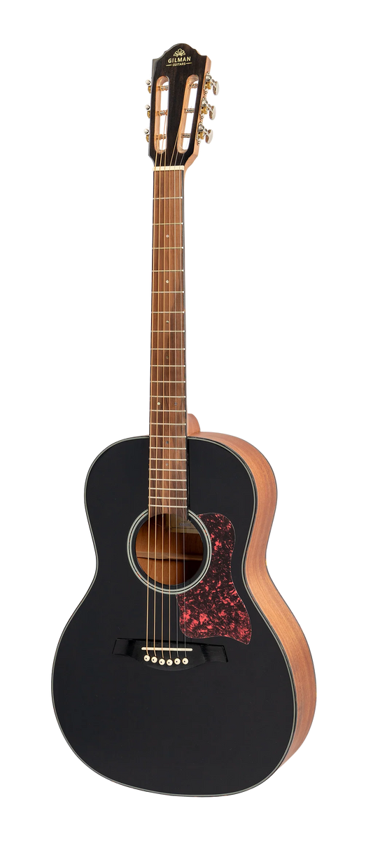 Gilman GPA10BK Parlour Guitar