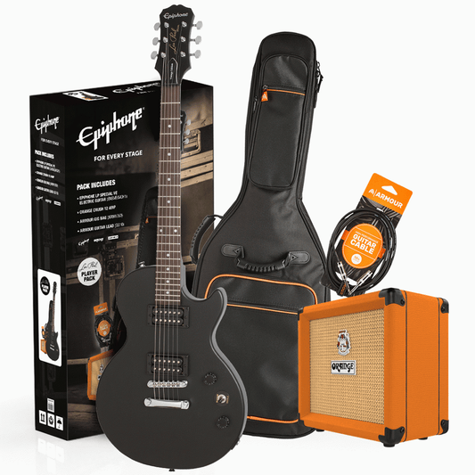 EPIPHONE LP SPECIAL Package EBONY SATIN