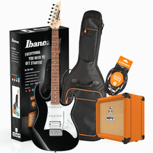 Load image into Gallery viewer, Ibanez RX40BKN Guitar Pack w/ Crush Acces
