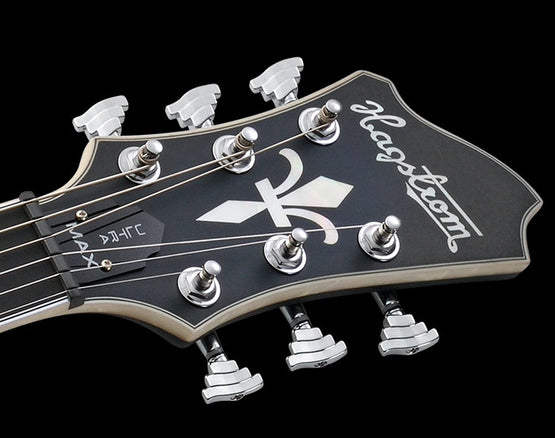 Hagstrom Ultra MAX Milky Mandarin with Case