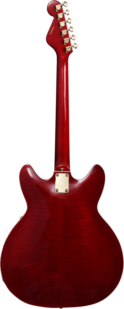 Hagstrom 67 Model Wild Cherry W/Case