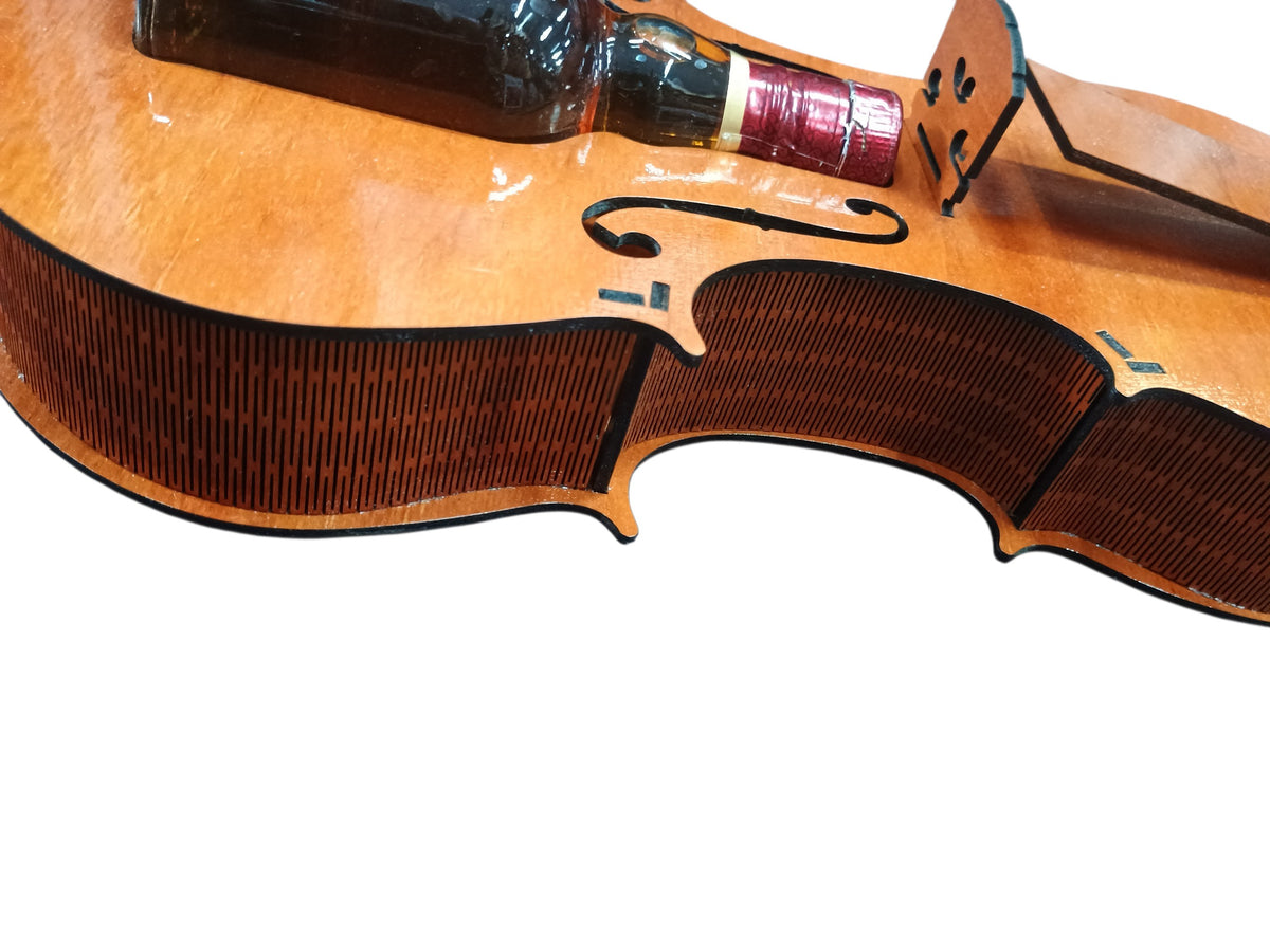 Mini Violin Whisky Gift Holder