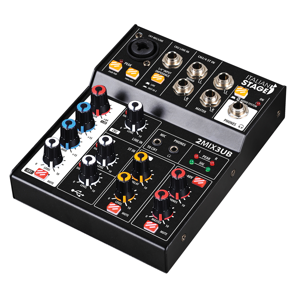 Italian Stage 2MIX3UB Mixing Desk