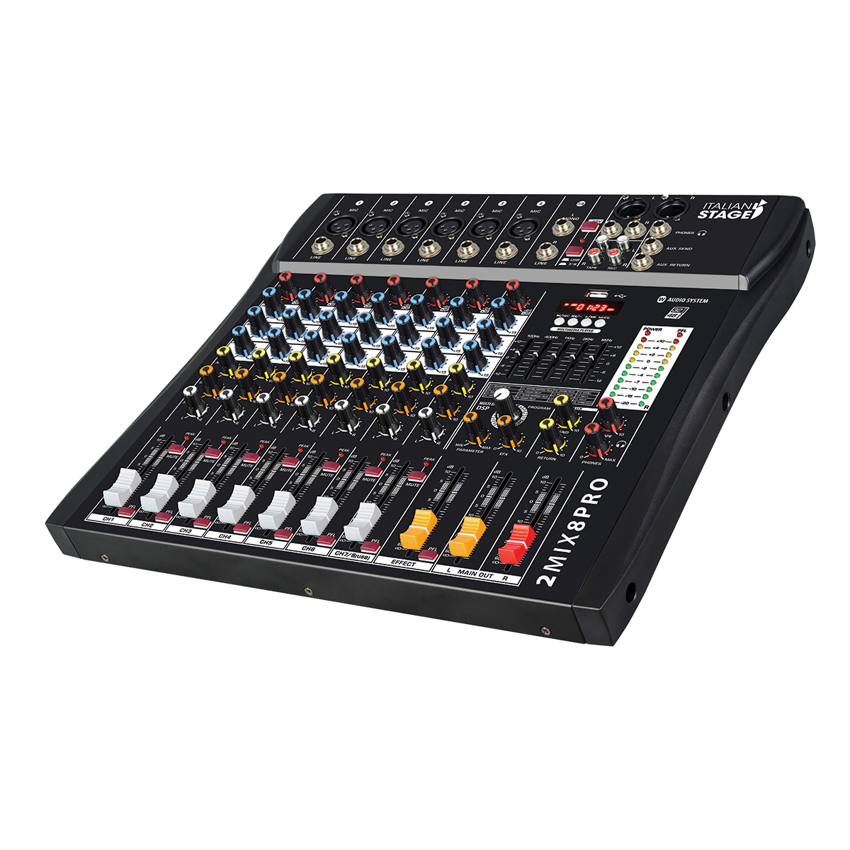 Italian Stage 2MIX8PRO Mixing Desk