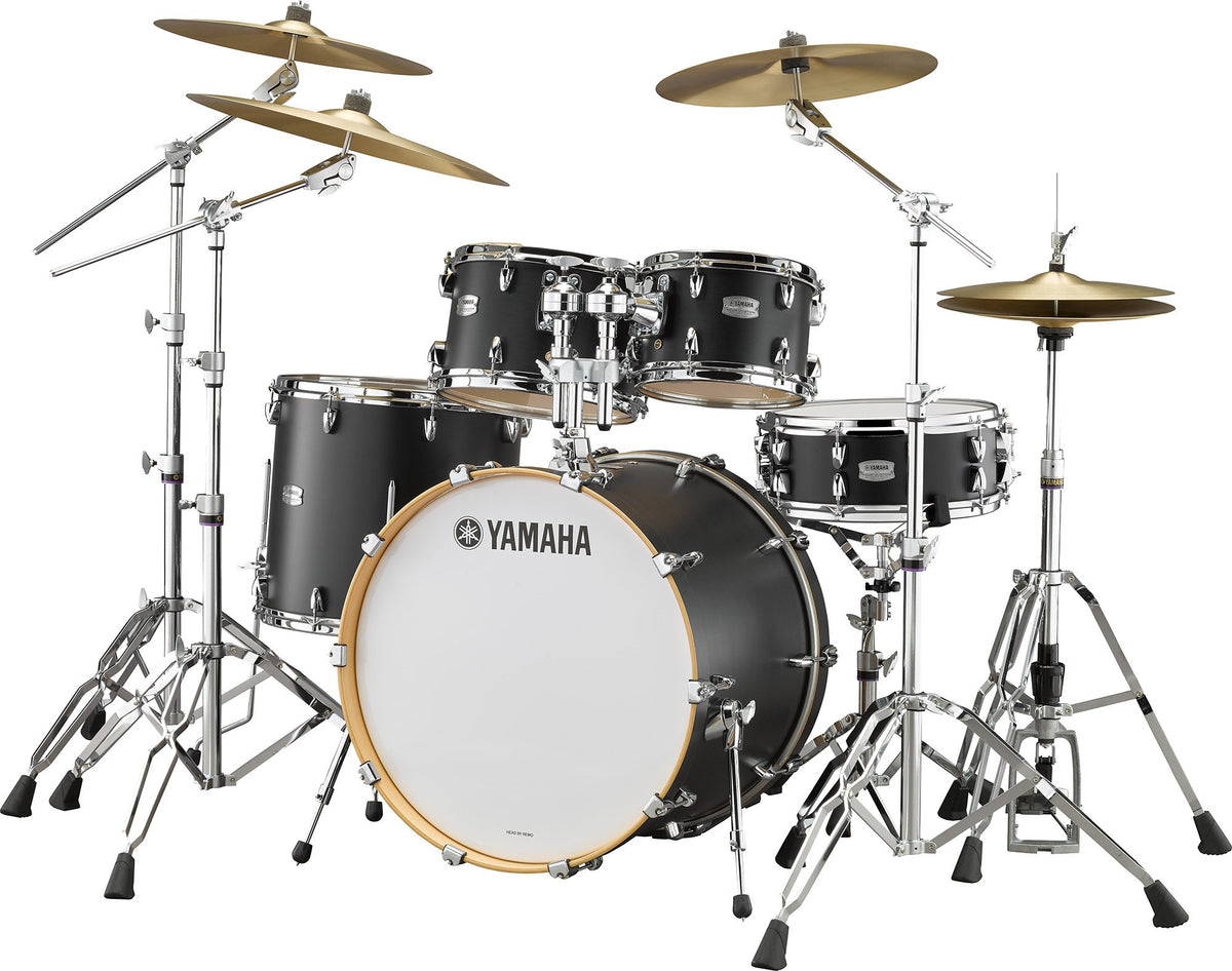 Yamaha Tour Custom 10/12/16/22/SN   Liquorice Satin finish + HW780 hardware
